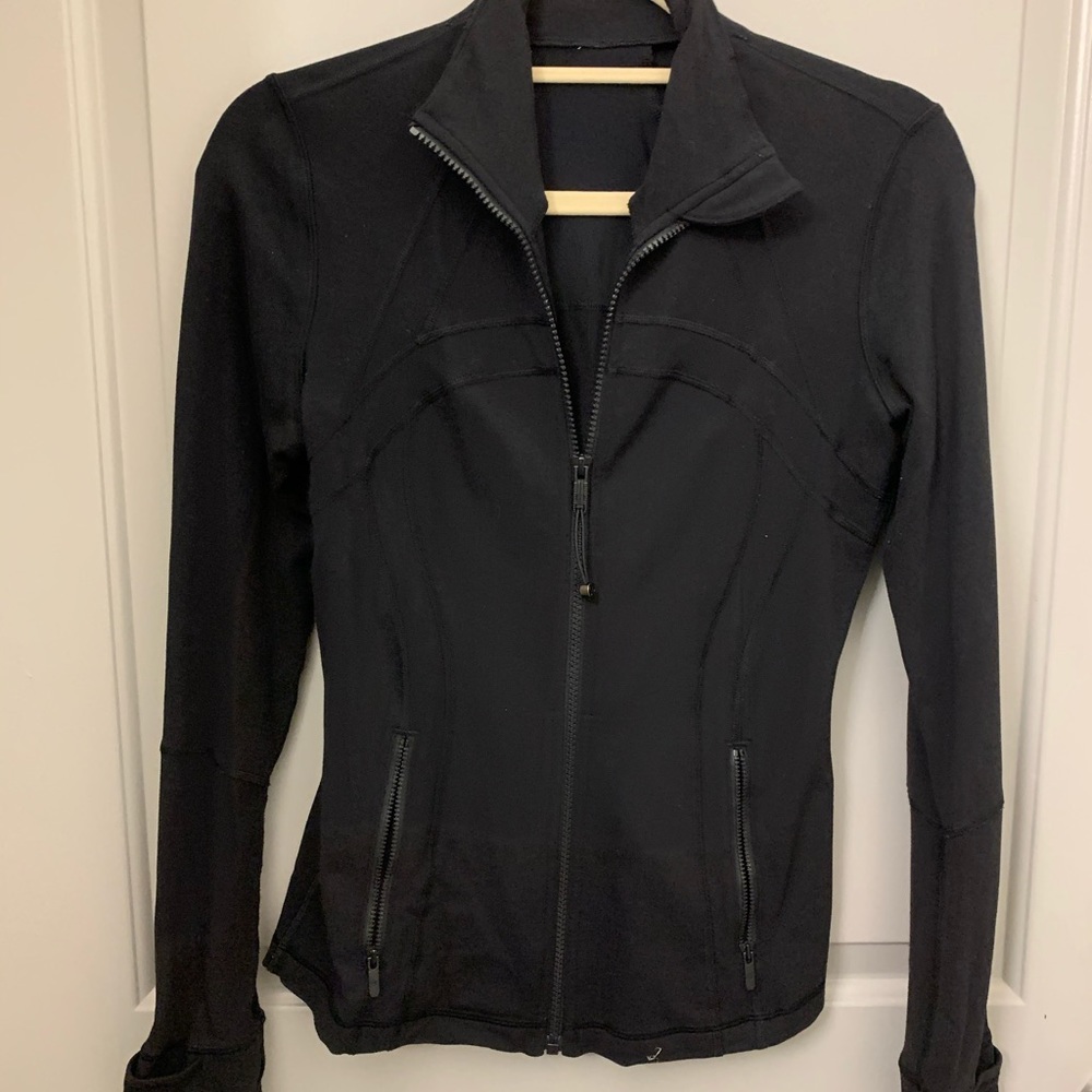 Black Lululemon Zip up Jacket